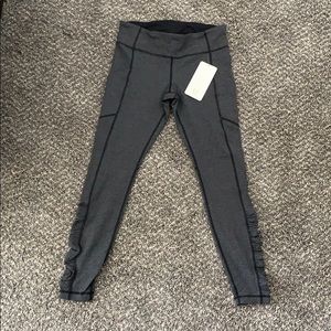 Lululemon Speed Tight Pants- NWT Size 10 Dark Gray